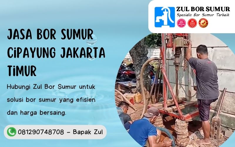 Jasa Bor Sumur Cipayung Jakarta Timur