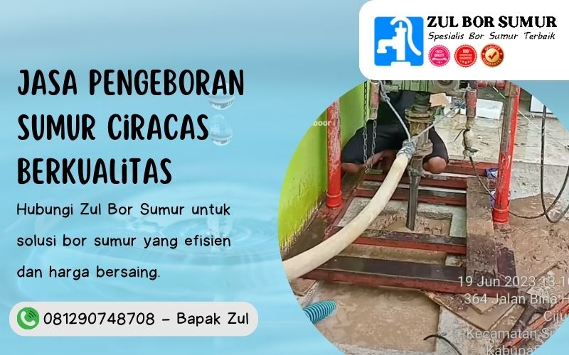 Jasa Pengeboran Sumur Ciracas Berkualitas