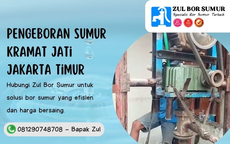 Pengeboran Sumur Kramat Jati Jakarta Timur