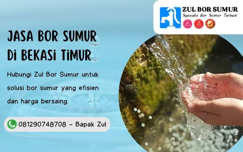 Jasa Bor Sumur di Bekasi Timur