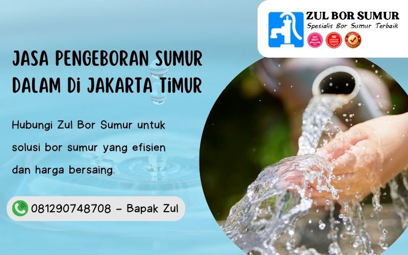Jasa Pengeboran Sumur Dalam di Jakarta Timur