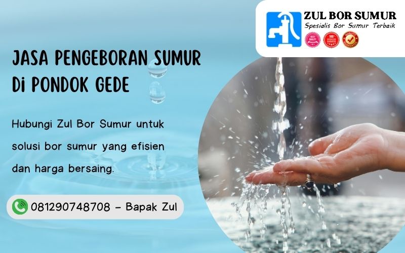 Jasa Pengeboran Sumur di Pondok Gede