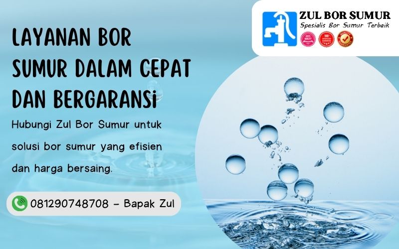 Layanan Bor Sumur Dalam Cepat dan Bergaransi