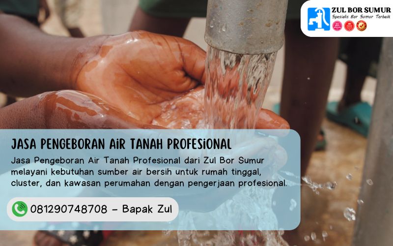 Jasa Pengeboran Air Tanah Profesional
