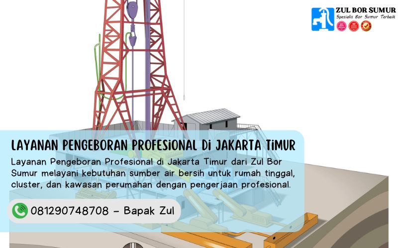 Layanan Pengeboran Profesional di Jakarta Timur