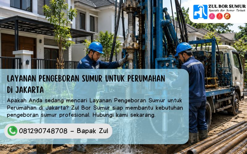 Layanan Pengeboran Sumur untuk Perumahan di Jakarta