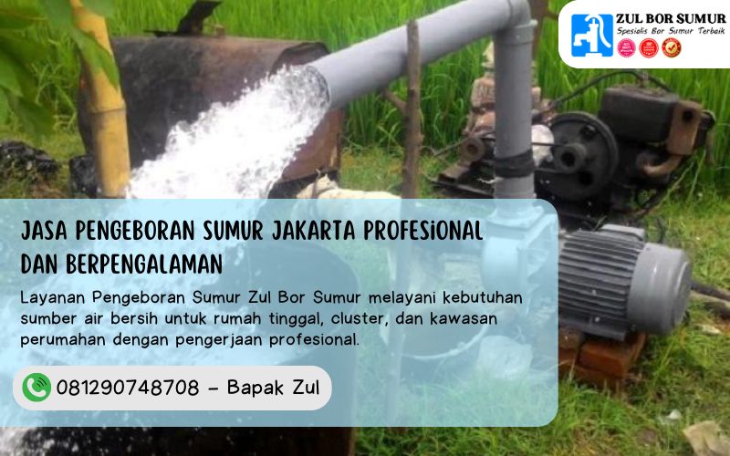 Jasa Pengeboran Sumur Jakarta Profesional dan Berpengalaman