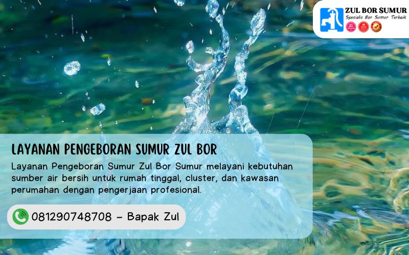 Layanan Pengeboran Sumur Zul Bor